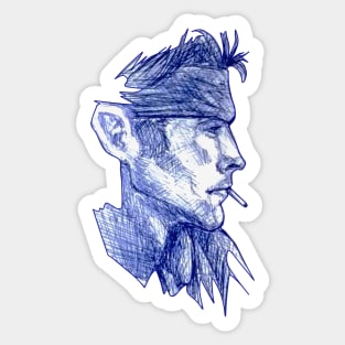 Solid Snake Sticker